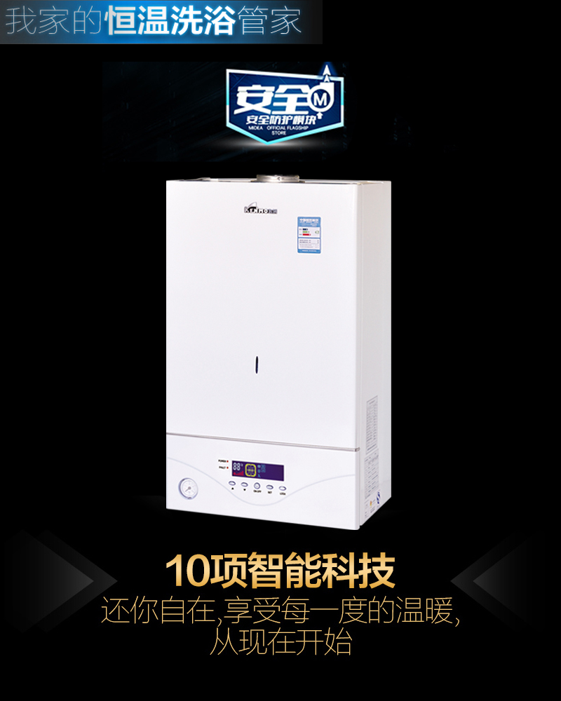 【芙爾】F系列燃氣采暖熱水爐